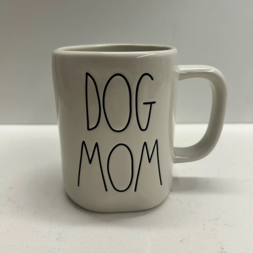 Rae Dunn Dog‎ Mom Ceramic Coffee Mug - Artisan Collection